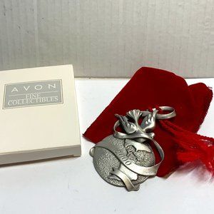 Avon 2000 Pewter Ornament "Peaceful Millennium" New in Box